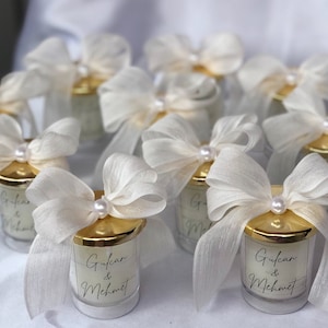 Custom Wedding, Candle Favors, Wedding Special Candle, Personalized Candle Gift, Wedding Favor For Guests, Shot Glass, Bridal Shower Favors