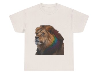 Unisex Cotton Lion T-Shirt