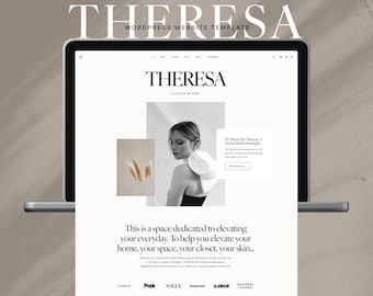 Theresa WordPress Theme: Elementor Website Template for Coaches