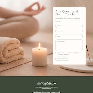 WordPress-tema för yogastudio | Hemsidemall för hälsocoacher, pilatesinstruktörer | Fitnessmärken | WooCommerce bild 7