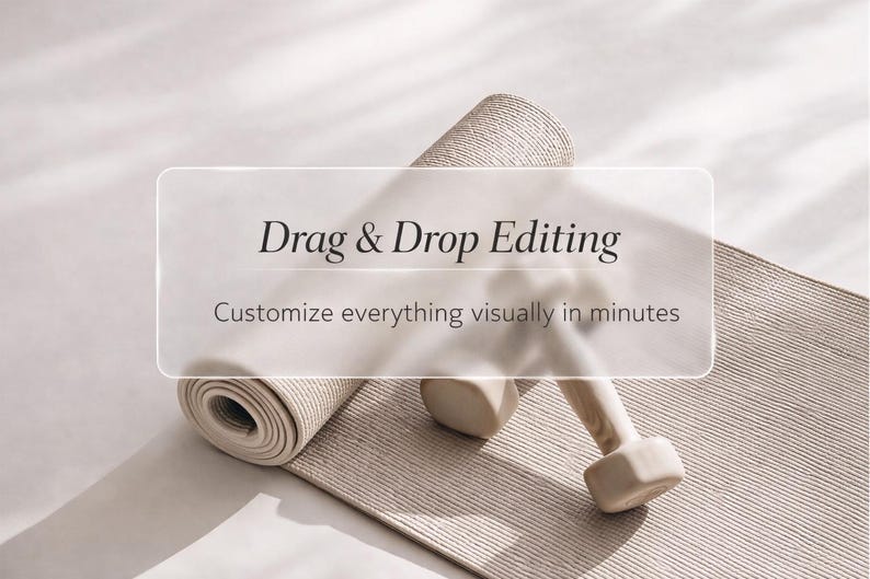 WordPress-tema för yogastudio | Hemsidemall för hälsocoacher, pilatesinstruktörer | Fitnessmärken | WooCommerce bild 14