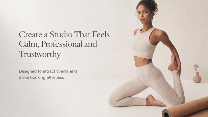 WordPress-tema för yogastudio | Hemsidemall för hälsocoacher, pilatesinstruktörer | Fitnessmärken | WooCommerce bild 16