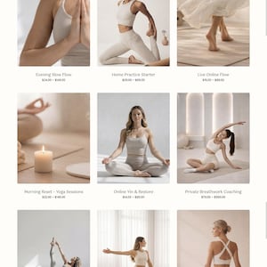 WordPress-tema för yogastudio | Hemsidemall för hälsocoacher, pilatesinstruktörer | Fitnessmärken | WooCommerce bild 9
