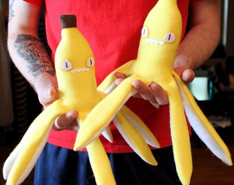 The Bananoctopus- Banana octopus soft plush toy