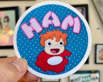 Adhesivo/imán de aro de bordado HAM