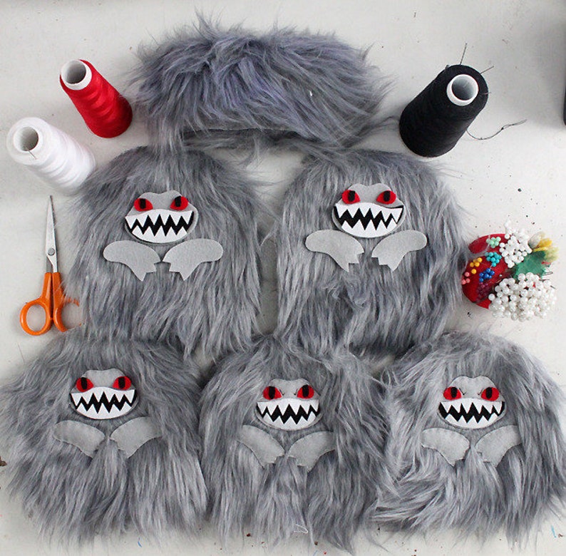 Critters in my Pocket Handmade Horror Plush Toy image 4