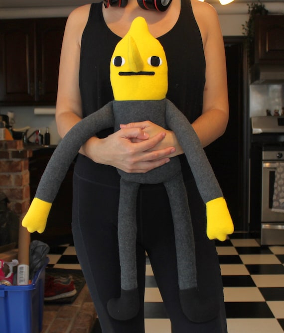 Medium Lemongrab- Handmade Soft Fleece Plush Toy - Etsy