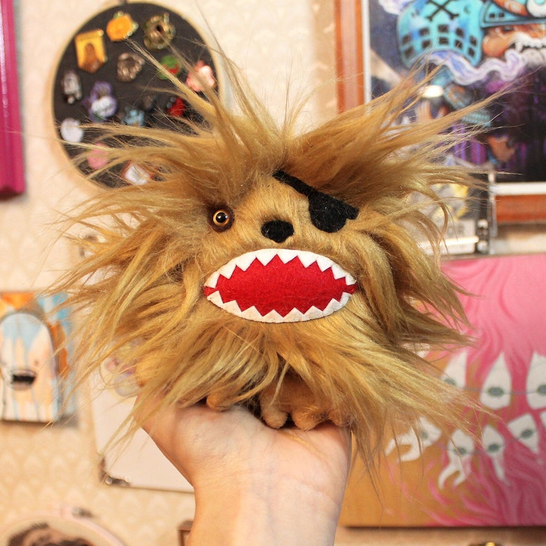 Baby Fizzgig Small Faux Fur Plush Toy image 3