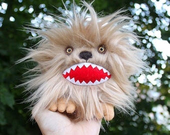 Baby Fizzgig- Pequeño juguete de peluche de piel sintética