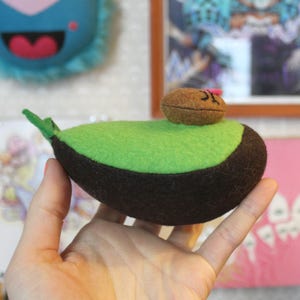 Little Avocado Fleece Plush Toy image 2