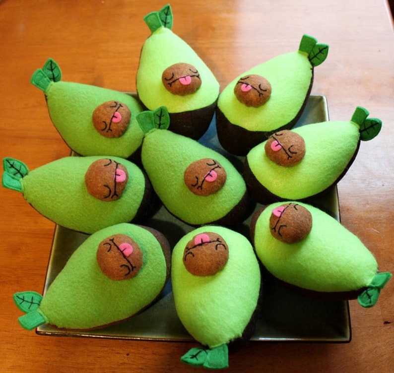 Little Avocado Fleece Plush Toy image 5