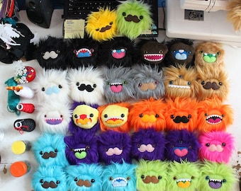 Mystery Monster- Custom Faux Fur Plush Toy - Etsy