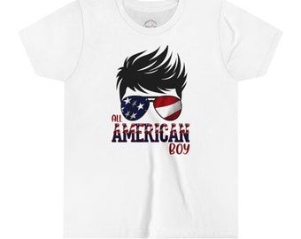 T-shirt à manches courtes pour garçon All American Boy