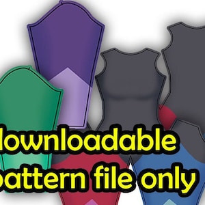 Luz Noceda Witch HexSide Cosplay Costume Zentai Uniform Pattern File (DIGITAL DOWNLOAD ONLY) | Bodysuit Unitard Template