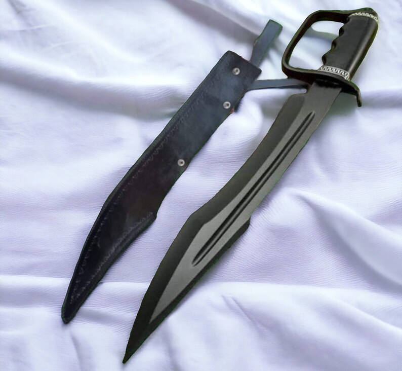 Hammer Forged Spartan Sword VG10 Very Hard Steel Razor Sharp Blade ...