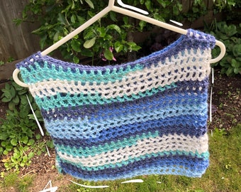 Crochet Mesh Top Cover Up Gift Handmade