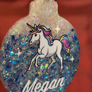Unicorn ornament