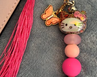 Monedero colgante de gatito kawaii