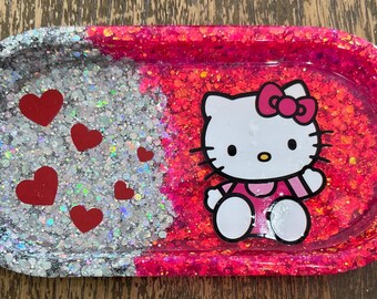 Kawaii kitty trinket tray