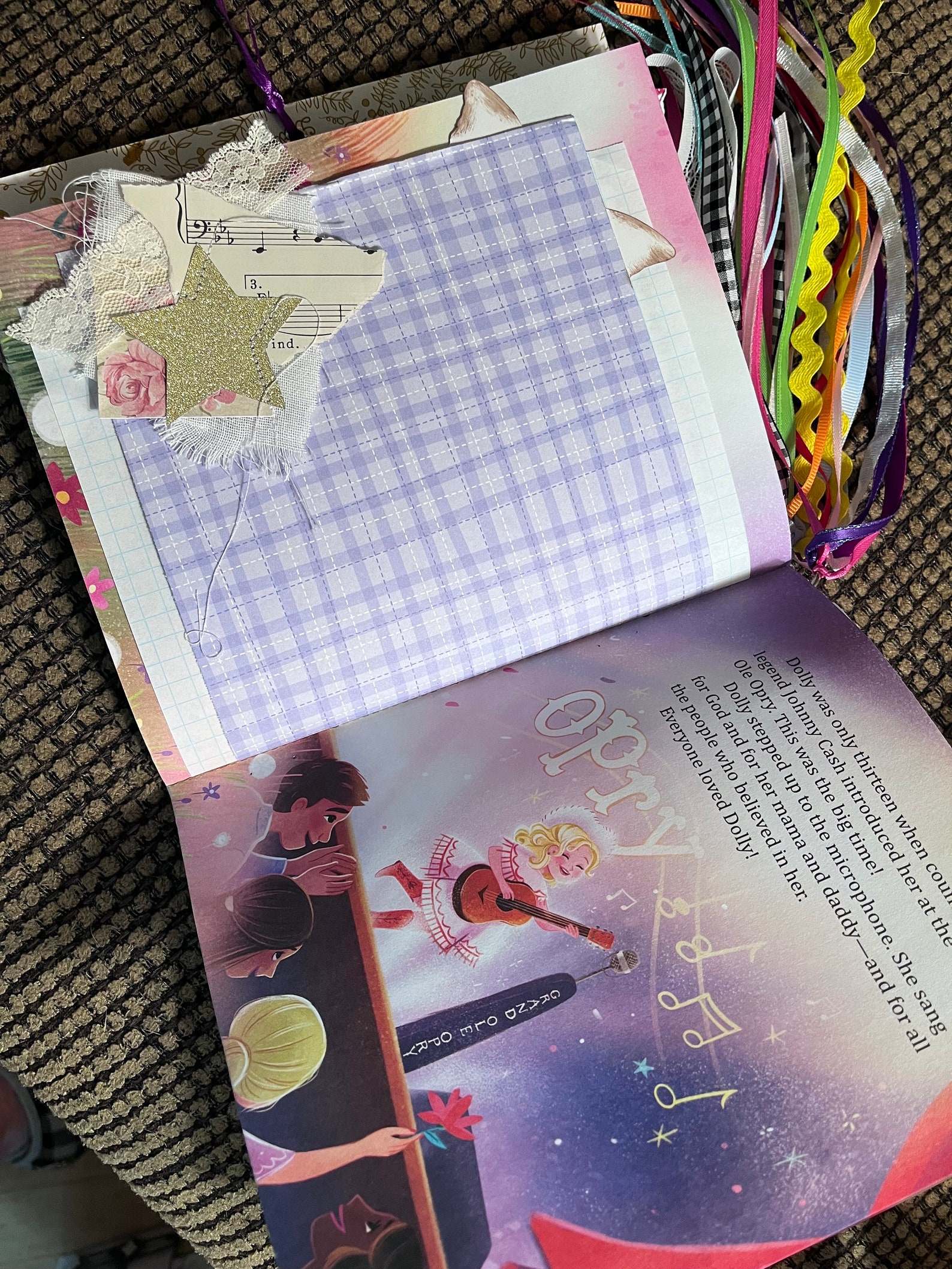 Dolly Parton Junk Journal Handmade Unique Dolly Merchandise Etsy Dolly Parton Junk Journal Handmade Unique Dolly Merchandise Etsy