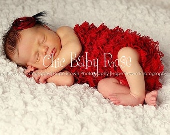 The Original Newborn Petti Romper in 22 Colors by Chic Baby Rose