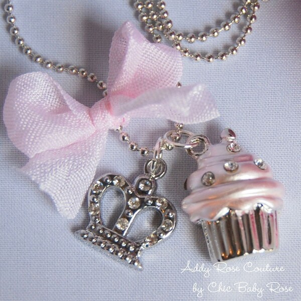 ADDY ROSE COUTURE CUPCAKE PRINCESS NECKLACE