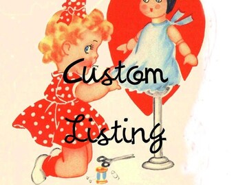 Custom listing for Shweta