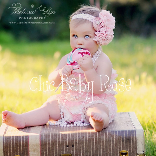 Designer Kidz Libby Red Petti Romper