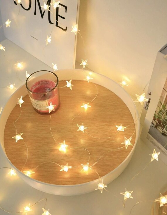 Star String Lights, Weihnachtsstern-Lichter, Stern-LED-Lichter