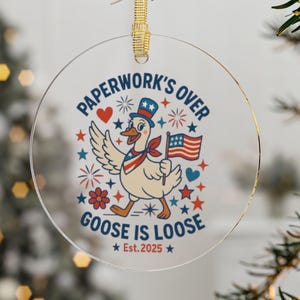 US Citizen Gift | Gift for New Citizen | Ornament for Friend | US Citizenship Gift | Gift for Best Friend | Boyfriend Gift | 2025 Ornament