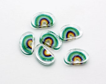 RAINBOW 104 COE Murrini murrine millefiory for making beads   no hole