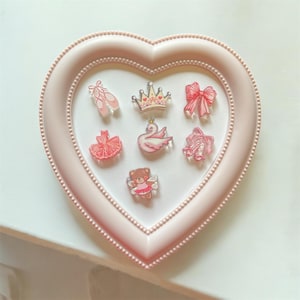 Acrylic Focal Beads - Pretty in Pink