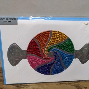 Papyrus Birthday card Jeweled candy
