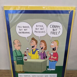 Papyrus Birthday funny cartoon card