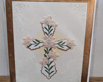 Papyrus Trauerkarte „Peaceful Reminders“ – Handgefertigt Mit Glitzer