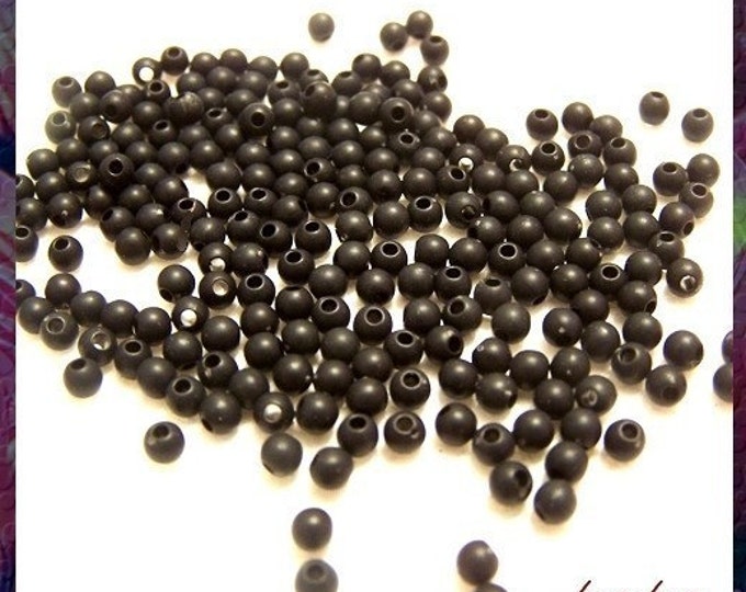 3mm Plastic Eyes Black Round Beads / Eyes With Hole 225 Pc / Pk Etsy