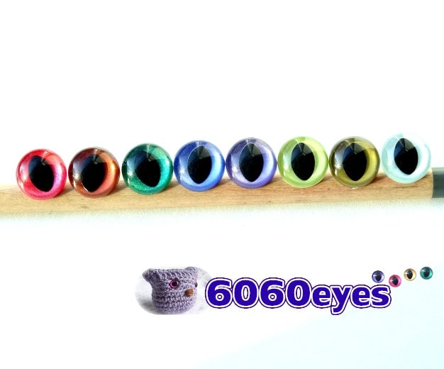 Colorful Plastic Safety Eyes Colorful Eyes With Washers - Temu