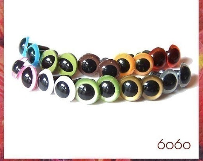 12 Mm Plastic Eyes Animal Eyes Craft Eyes Safety Eyes Etsy