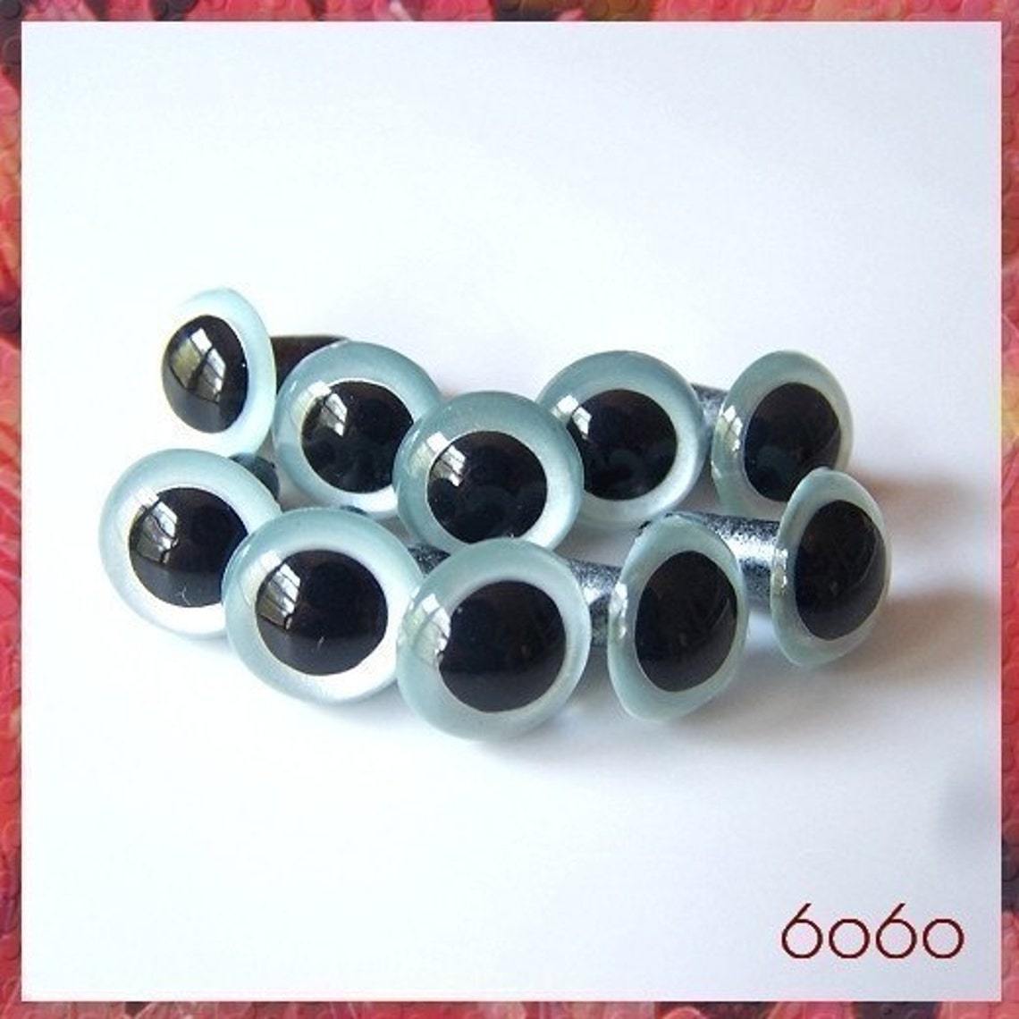 12 Mm Pearl Blue Stuffed Animal Eyes Plastic Eyes Safety Eyes Etsy