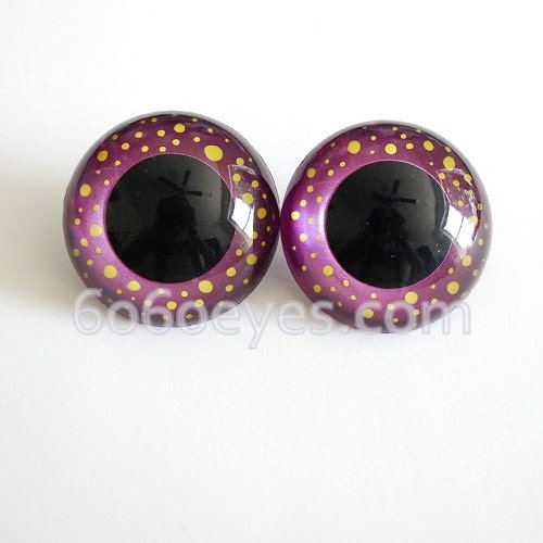 Magic in your eyes hand painted eyes 18 mm safety eyes