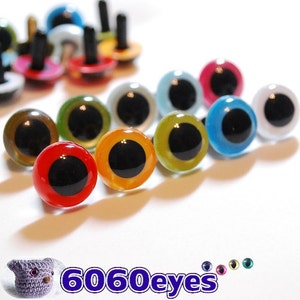 12 Mm Plastic Eyes Animal Eyes Craft Eyes Safety Eyes Amigurumi Eyes 10  Pairs 12m10 