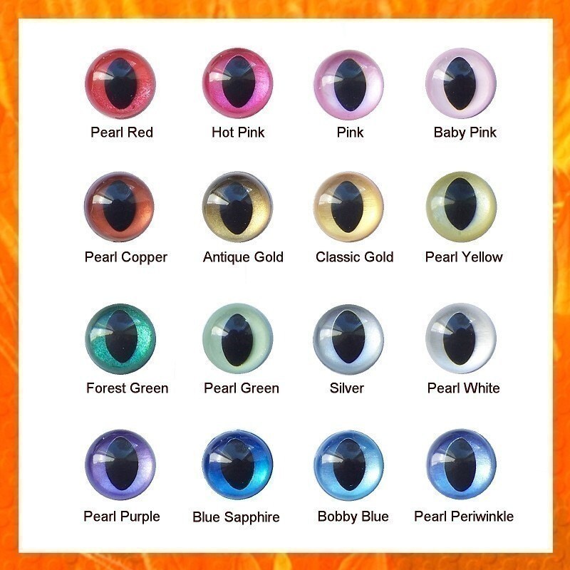 Safety Eyes Zodiac Colors - 1 Pair