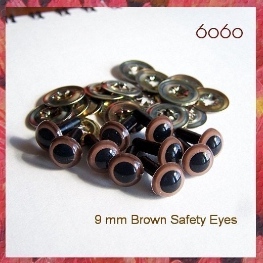 9mm Safety Eyes Animals Eyes Soft Toys Teddy Bears Eyes Etsy