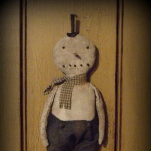 Charlie Snowman E-Pattern