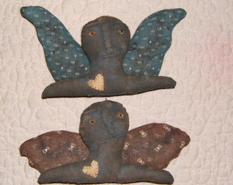 Primitive Angel Ornies E-Pattern