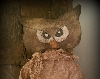 Mrs. Hoot Owl E-Pattern