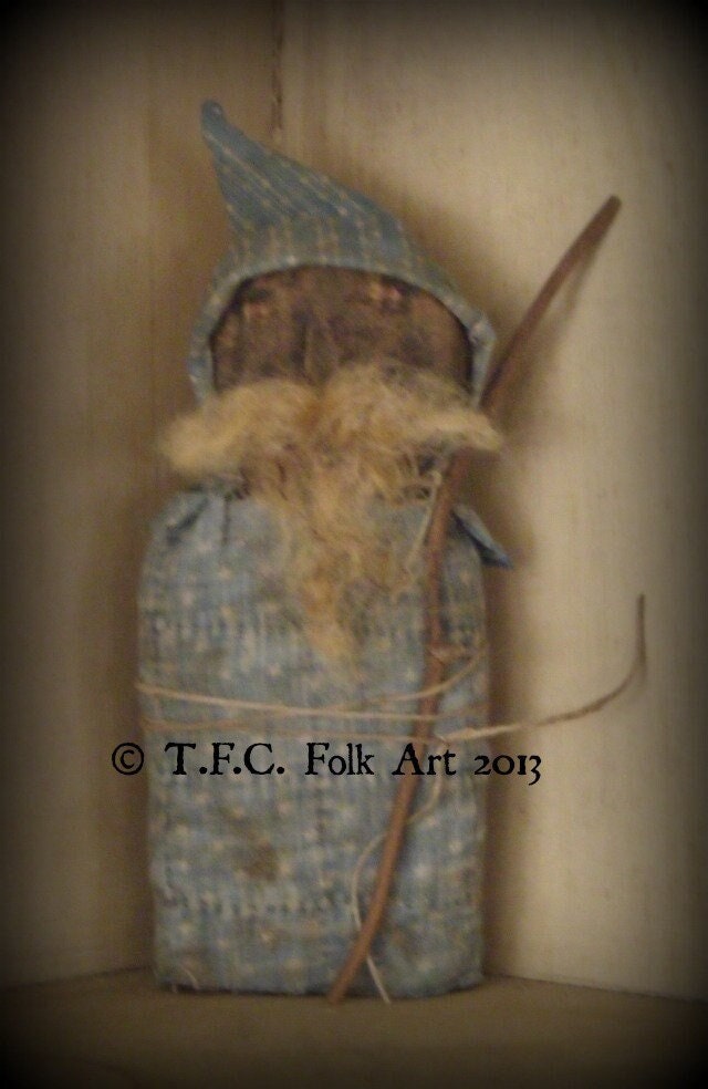 Primitive Olde Time Santa E-Pattern