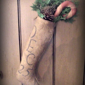 E-Pattern for Primitive Stocking and candy Cane