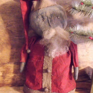 Primitive Santa Folk E- Pattern