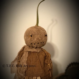 Primitive Pumpkin Jack Make Do E-Pattern